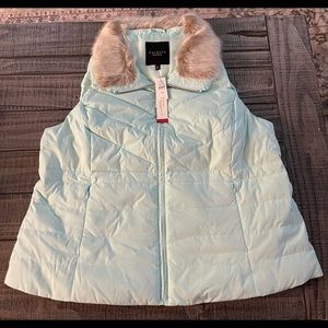 Talbots Mint Colored Puffy Vest